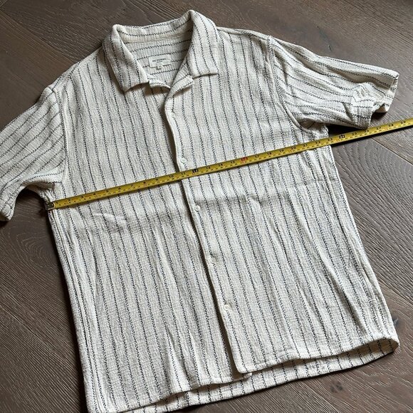 Sezane Men Textured Shirt Size XL - Picture 5 of 5